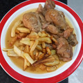 El cooksnap de José Corbalan González cuando hizo Muslitos de pollo en salsa de la abuela.