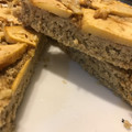 El cooksnap de Bet cuando hizo Budín light de manzana; nuez y pasas.