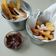 Cooksnap dari Chaero Nisa untuk resep Churros keju, 1 telor enak dan mudah