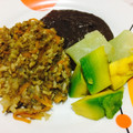 El cooksnap de LuisaFernandaPR cuando hizo Arroz integral con lentejas y zanahoria caramelizada.