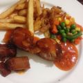 Cooksnap dari Zoya Aries Maqdis untuk resep Chicken Cordonblue "ayam" dengan saos barbeque