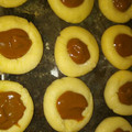 El cooksnap de Mayra Minio cuando hizo Pepas de dulce de leche.