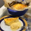 Cooksnap Inaz Sa’ad semasa beliau membuat Burnt Cheese Cake.
