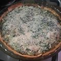 El cooksnap de Andrea Portela cuando hizo Tarta de espinacas, atún y cebolla.