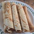 El cooksnap de Kathalyna Ordenes cuando hizo Panqueques con manjar.