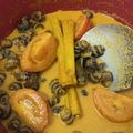 Cooksnap Yusz semasa beliau membuat Siput Sedut Masak Lemak Lada Kering.