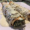 El cooksnap de Anabella Gamarra cuando hizo Canelones de espinaca y ricota.