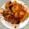Cooksnap από zinovia papa στη συνταγή Κατσικάκι κοκκινιστό με πατάτες στο φούρνο