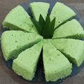 Cooksnap dari Ulla untuk resep Bolu pandan kukus ekonomis 2 telur