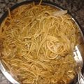 Rudra Batra का कुकस्नैप जब उन्होंने चाऊमीन(Chowmein recipe in hindi) बनाया था।