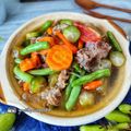 Cooksnap dari Tri Yunianti untuk resep Asem-asem Buncis Daging Sapi