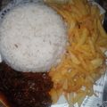 Sumy's delicious's cooksnap of when they made White rice with beef stew.