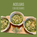 El cooksnap de Mara cuando hizo Acelgas con bechamel integral gratinadas.