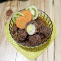 Cooksnap dari arie dewi untuk resep Semur Bola Bola Daging isi Telur Puyuh