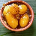 Rumpa Mandal's cooksnap of when they made আমড়ার চাটনি (amrar chutney recipe in Bengali).