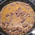 El cooksnap de Manuel Angel Peña cuando hizo Hígados y corazones de pollo a la cerveza.
