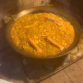 El cooksnap de Eduardo Agudo Alba cuando hizo Paella de cigalas, gambones, colas de langostino y sepia.