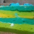 Cooksnap dari Mia Siwiyanti untuk resep Birthday Cake base Rainbow Kukus Ny. Liem