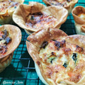 El cooksnap de Encar cuando hizo Quiche de verduras.