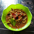 Cooksnap dari putri wahyu untuk resep Usus Setan / Usus masak pedes