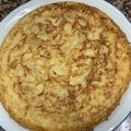 El cooksnap de Araceli Berenguel cuando hizo Tortilla de patatas y cebolla.