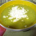 El cooksnap de Evita cuando hizo Vichyssoise de calabacín con feta y hierbabuena.