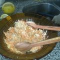 El cooksnap de Mirtha Barini cuando hizo Ensalada repollo, zanahoria y manzana diet!.