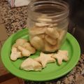 El cooksnap de Gaby cuando hizo Galletitas de queso.