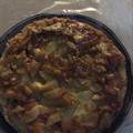 El cooksnap de Natalia Rojas cuando hizo Tarta de manzana invertida, súper fácil !!.