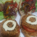 El cooksnap de Estela cuando hizo Hamburguesa de Soja Texturizada Vegana.