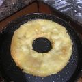 El cooksnap de Mile Horodeski cuando hizo Torta Invertida de Manzana🍎.