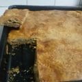 El cooksnap de Cristina Sartori cuando hizo Masa con orégano para tarta salada.