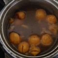 El cooksnap de mahireth cuando hizo Mazamorra de Durazno 🍑.