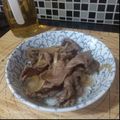 Nining Purwasih's cooksnap of when they made Japanese Beef with Rice 牛丼.