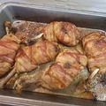Sándorné Deák Dóra Cooksnap-ja, amikor elkészítette a(z) Aszalt szilvával töltött csirkecomb receptet.