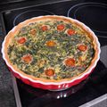 El cooksnap de mic cuando hizo Quiche de Espinacas y Tomates cherry (Thermomix).