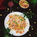 Lovely Agrawal का कुकस्नैप जब उन्होंने मसालेदार पनीर वेज बिरयानी (Masaledar Paneer veg biryani recipe in hindi) बनाया था।