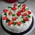 El cooksnap de Ana Angel cuando hizo Pastel tres leches.