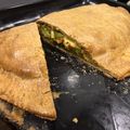 El cooksnap de Belén Díaz Sosa cuando hizo Calzone Express sin levadura !!!! Varios gustos.