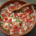 El cooksnap de Luciana Fenos cuando hizo Salsa Criolla.