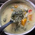 Cooksnap AZRUL semasa beliau membuat Labu dan bayam masak lemak.
