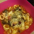 Dol's cooksnap of when they made Minestrone Soup - Italian Style.