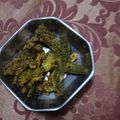 Preeti Singh का कुकस्नैप जब उन्होंने करेला (karela recipe in Hindi) बनाया था।