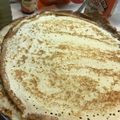 El cooksnap de Cristobal Montenegro cuando hizo Panqueques con un toque de naranja.