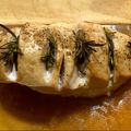 El cooksnap de Amaro cuando hizo Pechuga de pollo al horno, con romero y mantequilla.