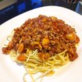 รูป Cooksnap ของ Matika Raksawong เมื่อเขาทำ สปาเก็ตตี้หมูสับ