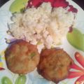 El cooksnap de Lisette Vieyra Gálvez cuando hizo Tortitas de papa con queso.