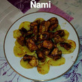 El cooksnap de Nicoleta Denisa Popescu cuando hizo Pechuga de pollo a la naranja.