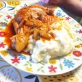 El cooksnap de Francisca Adriana Hormazabal Saavedra cuando hizo Muslos de pollo guisados a la cerveza con champiñones.