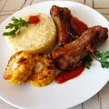 Magyarné Nyírő Kati Cooksnap-ja, amikor elkészítette a(z) Omlós, fokhagymás sült oldalas receptet.